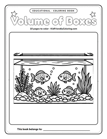 Volume of Boxes coloring book cover