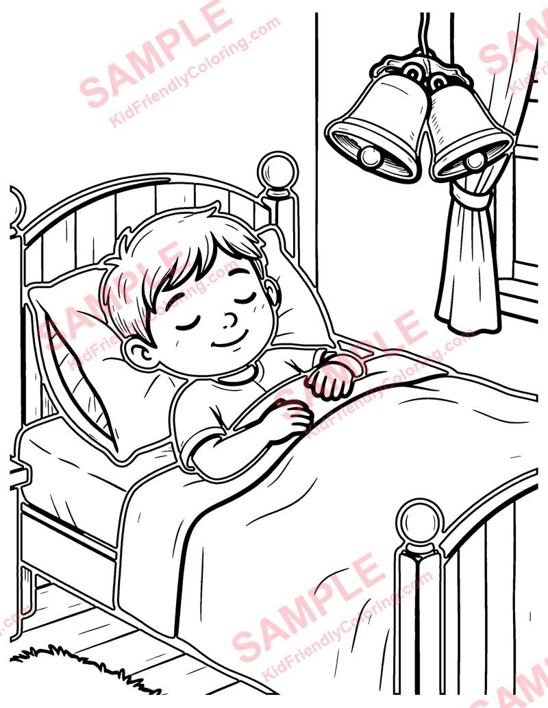 Are You Sleeping, Brother John coloring page preview
