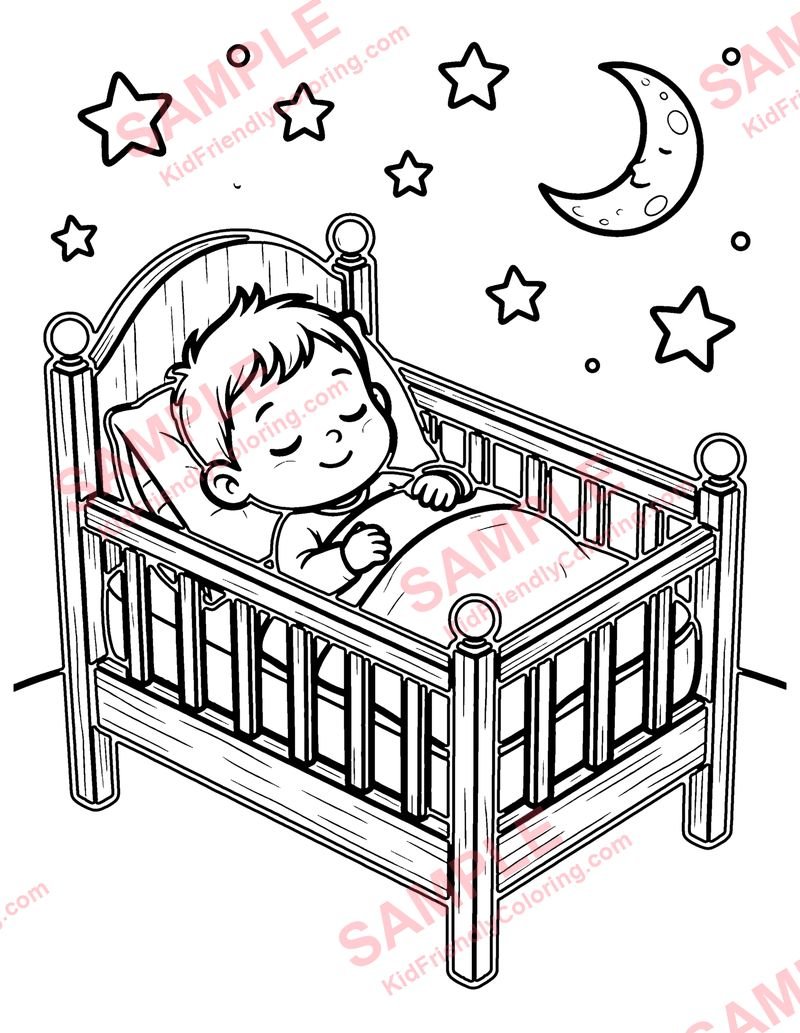 Golden Slumbers coloring page preview