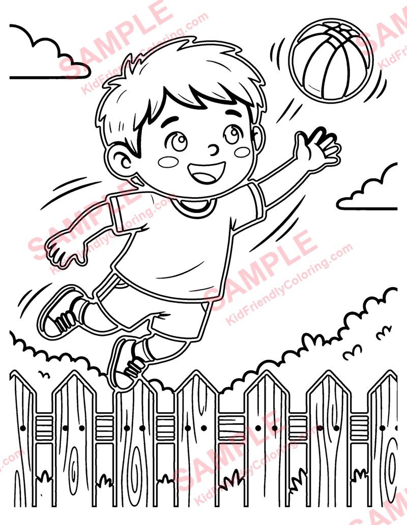 Home Run coloring page preview