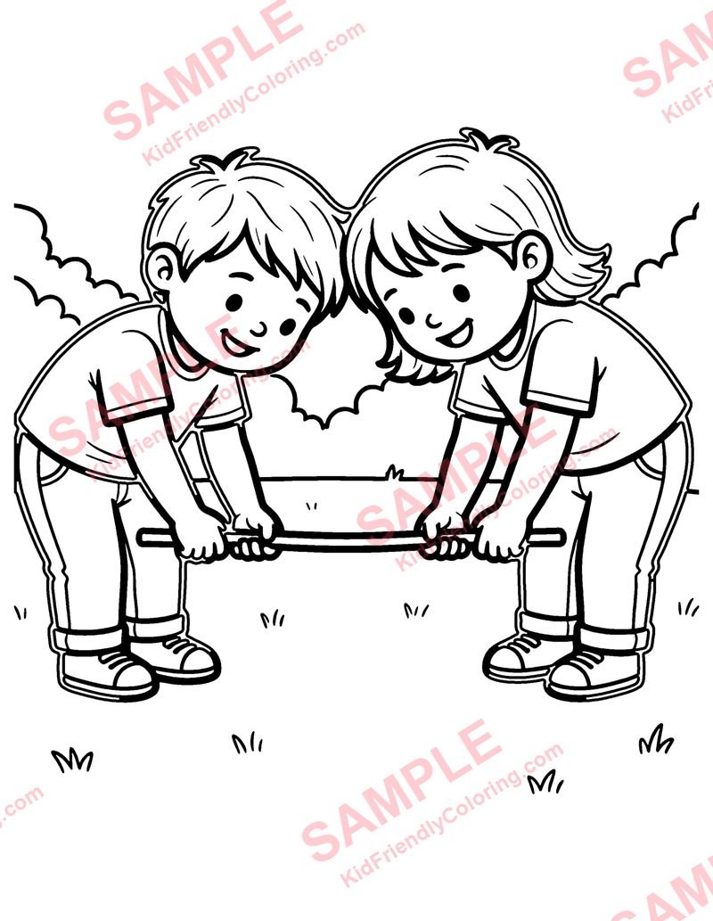 Limbo coloring page preview