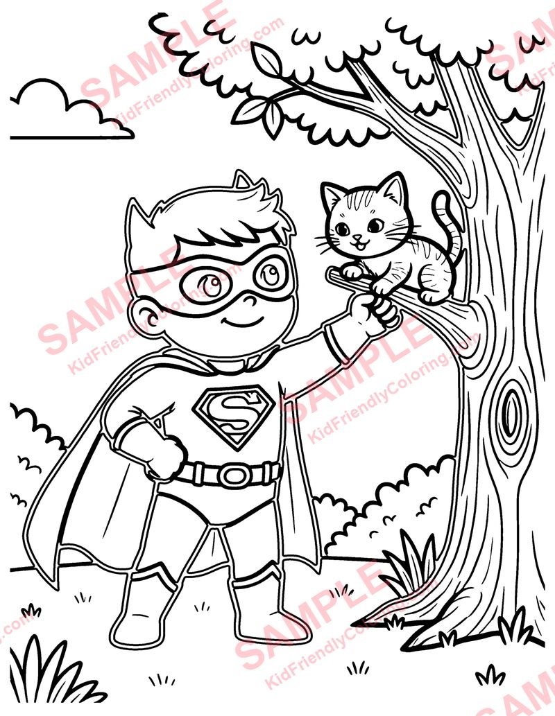 Rescue Mission coloring page preview