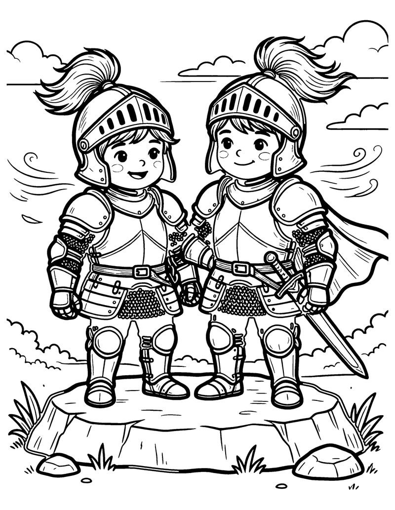 Stand Firm coloring page preview