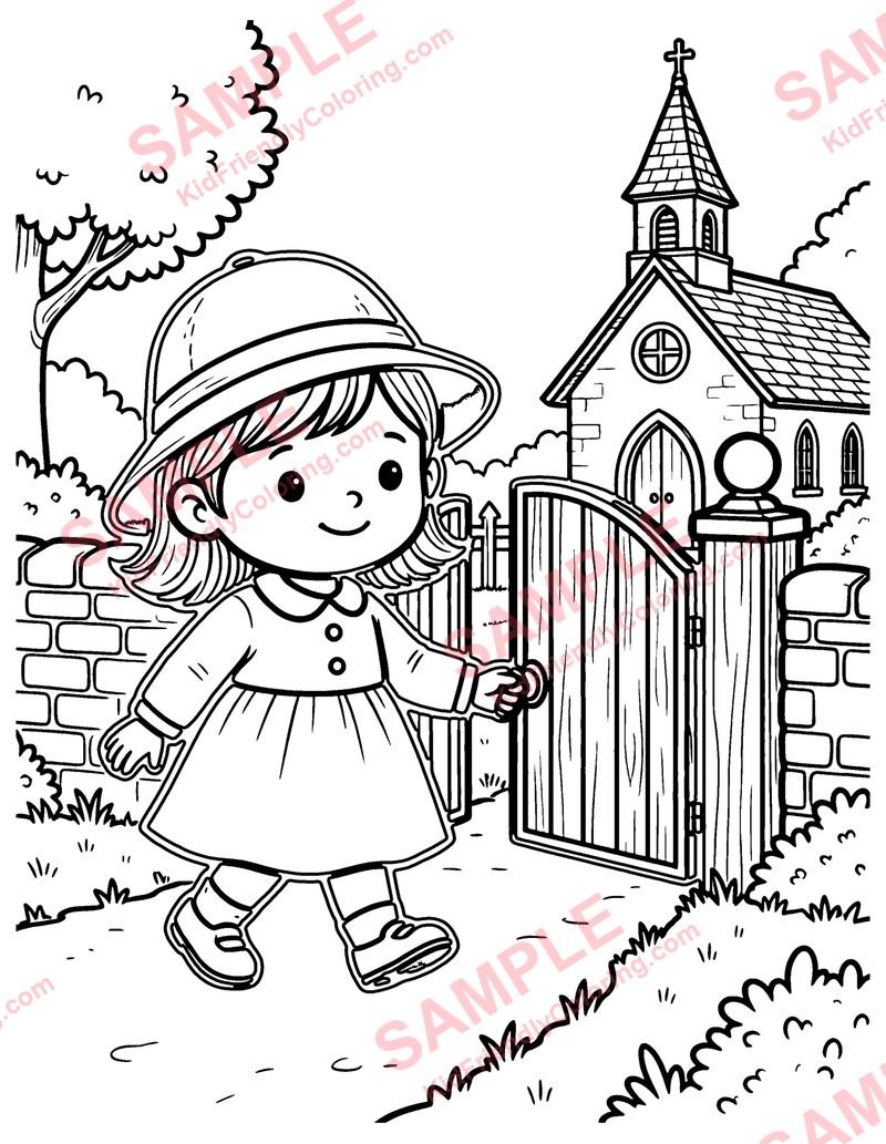 Teeny-Tiny coloring page preview