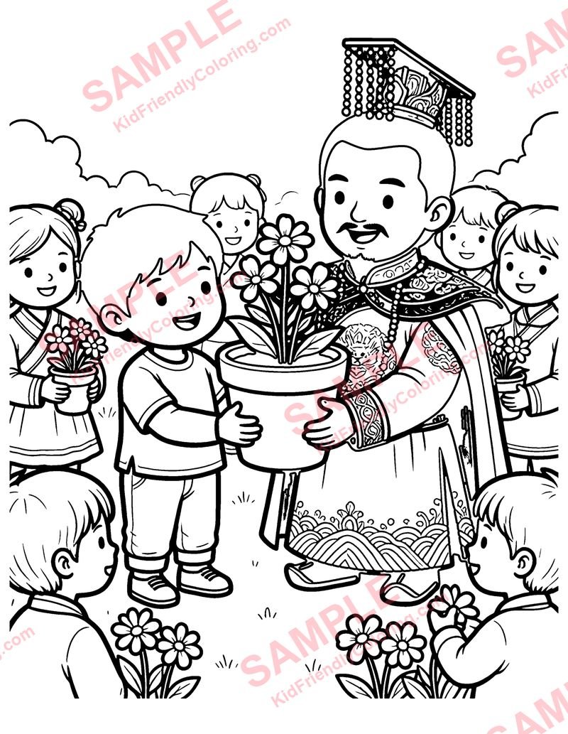 The Empty Pot coloring page preview