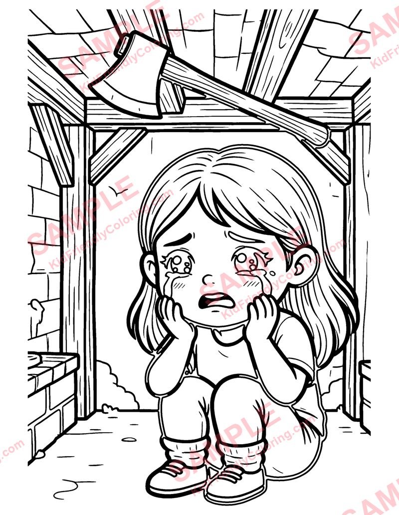 The Three Sillies coloring page preview