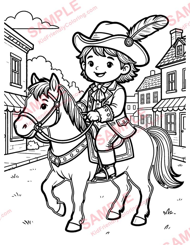 Yankee Doodle coloring page preview