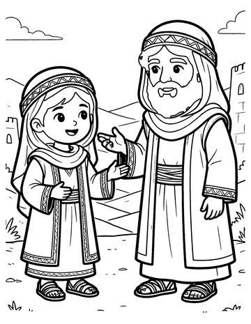A Brave Little Helper coloring page
