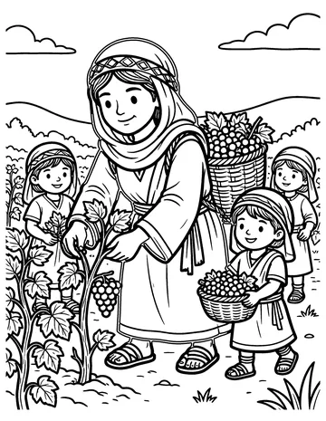 A Woman of Strength coloring page