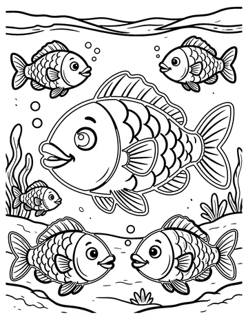 Arctic Char coloring page