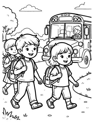 Back to School coloring page