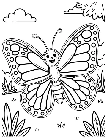 Butterfly Patterns coloring page