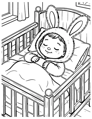 Bye, Baby Bunting coloring page