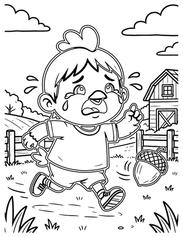 Chicken Little coloring page