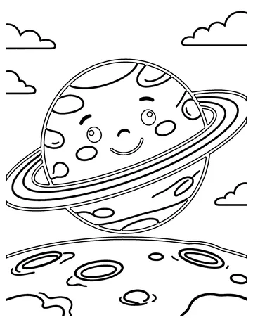 Doodle Planet coloring page