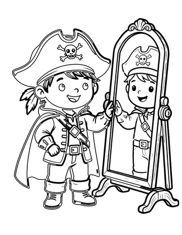 Dress-Up Game coloring page