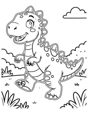 First Steps coloring page