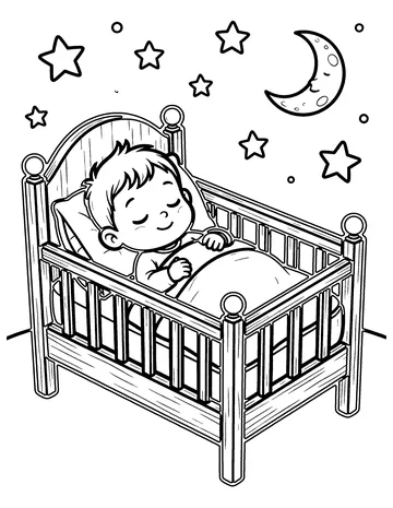Golden Slumbers coloring page