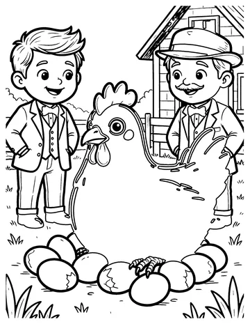 Higgledy Piggledy coloring page