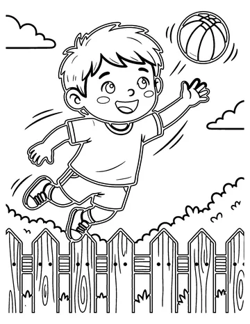 Home Run coloring page