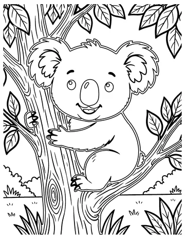 Koala Bear coloring page