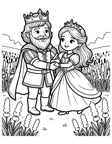 Lavender's Blue coloring page