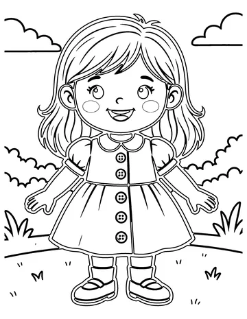 Miss Mary Mack coloring page