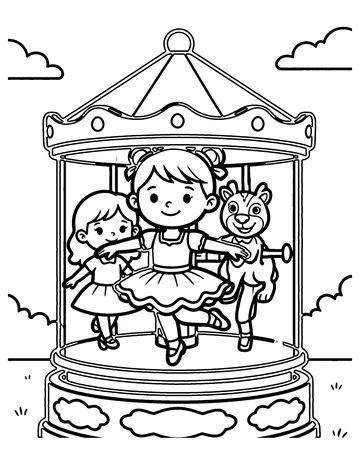 Music Box coloring page