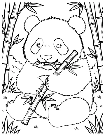 Panda Bear coloring page