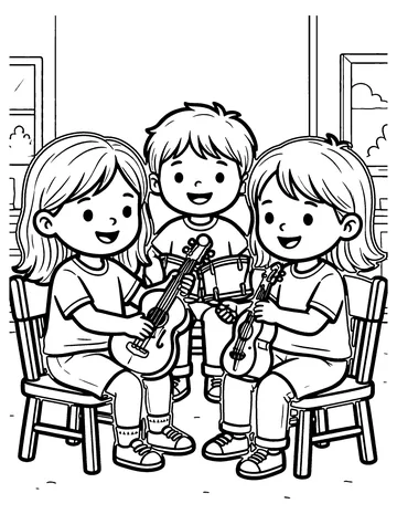 Party Games coloring page