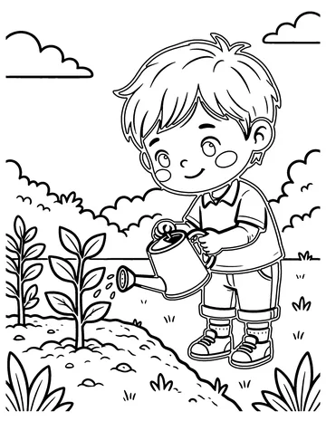 Patience coloring page