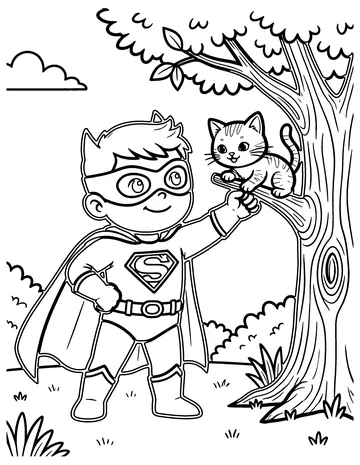Rescue Mission coloring page