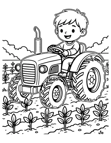 Seed Planter coloring page