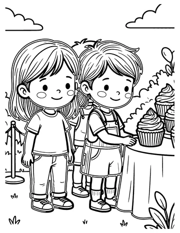 Self-Control coloring page