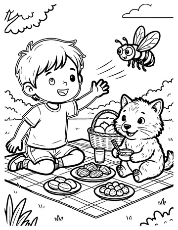 Shoo Fly coloring page