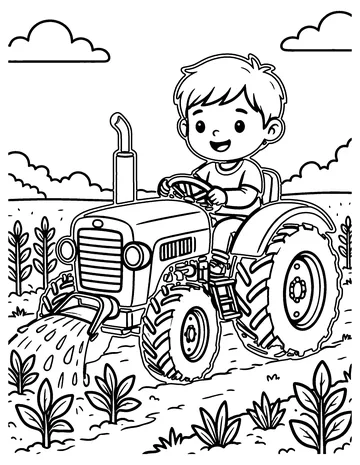 Sprayer coloring page