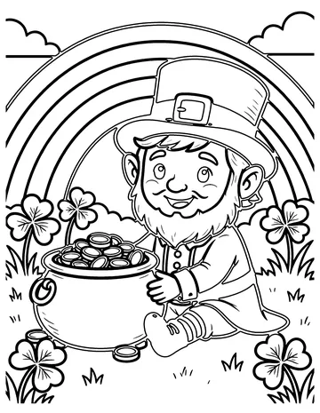St. Patrick's Day coloring page