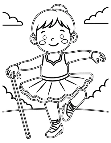 Tap Dance coloring page