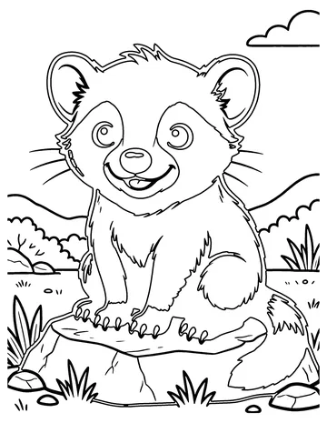 Tasmanian Devil coloring page
