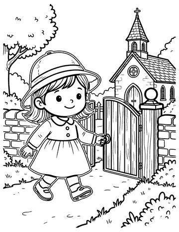 Teeny-Tiny coloring page