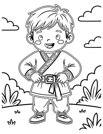 The Belt of Truth coloring page