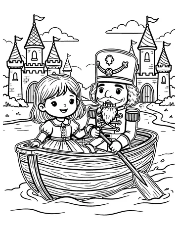 The Land of Sweets coloring page