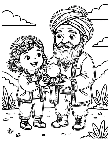The Pearl coloring page