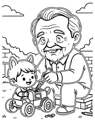 Toy Repair coloring page