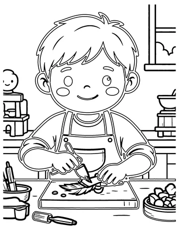 Toy Shopkeeper coloring page