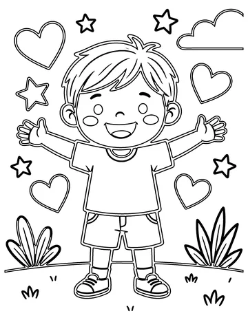 Wonderfully Made coloring page