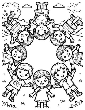 Word Search Party coloring page